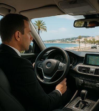 chauffeur vtc privé cote d azur